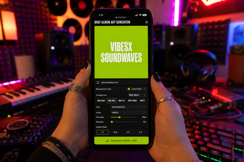 Album Cover Generator Create Stunning Music Artwork in Minutes