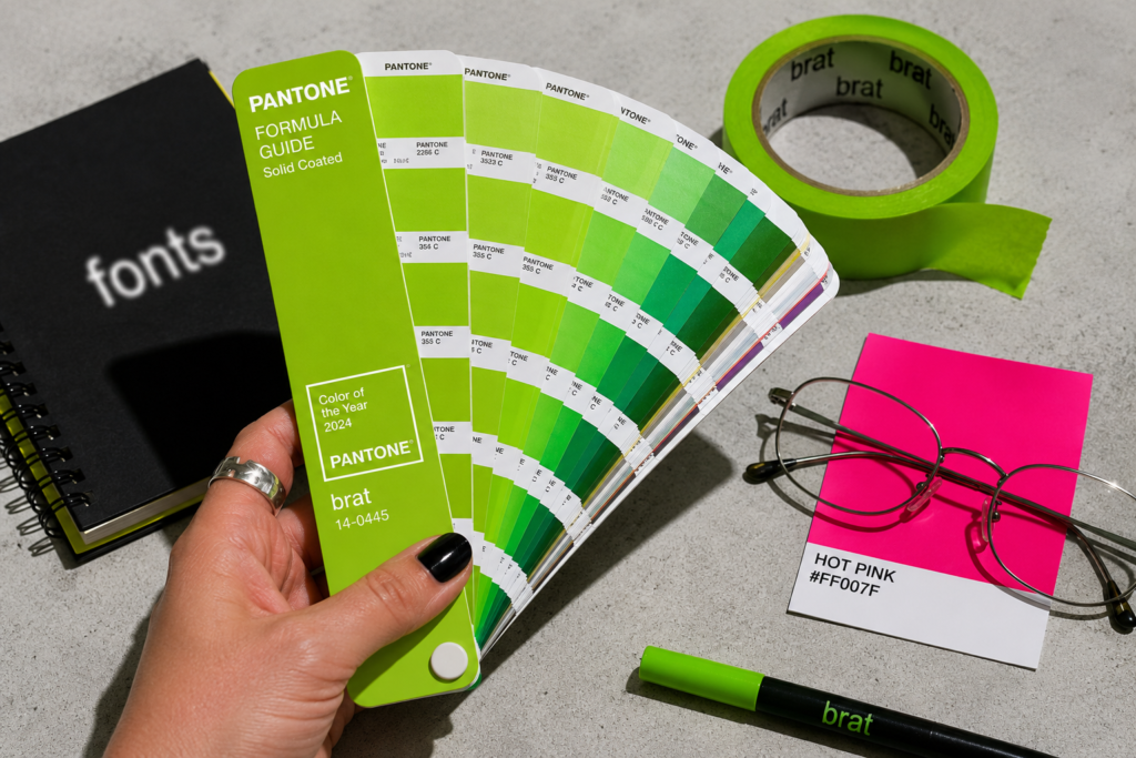 The Ultimate Brat Color Codes Guide Master the Neon Aesthetic