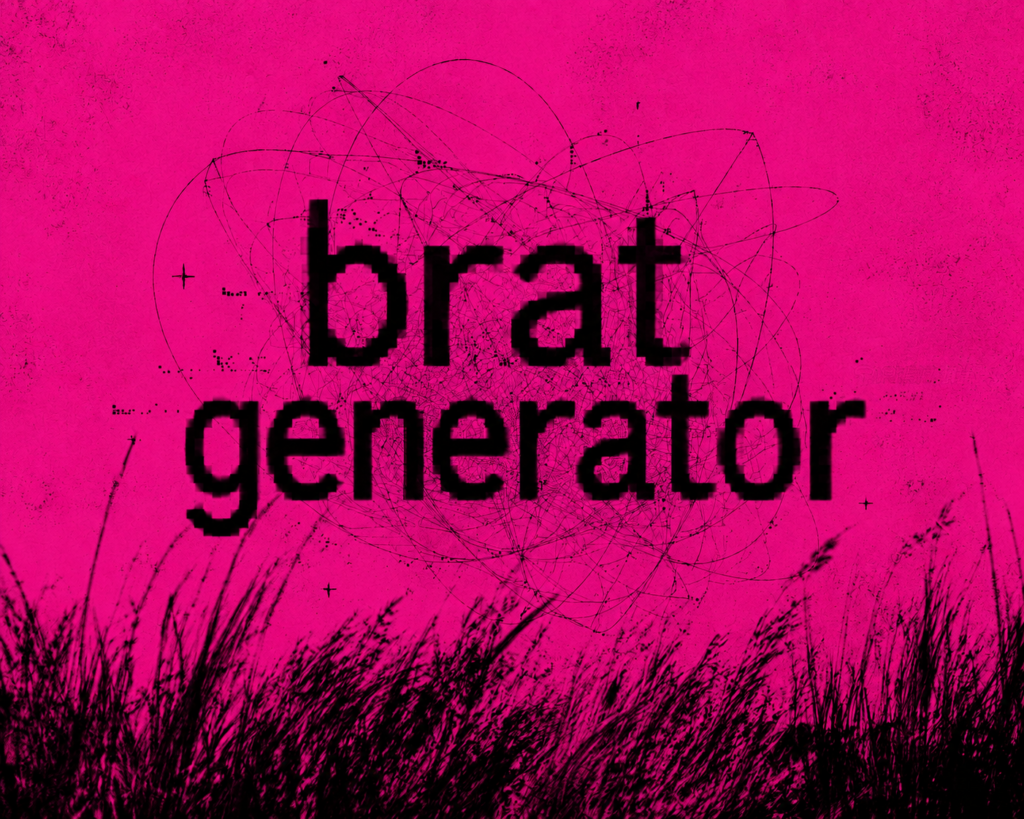 Brat Generator Pink Version