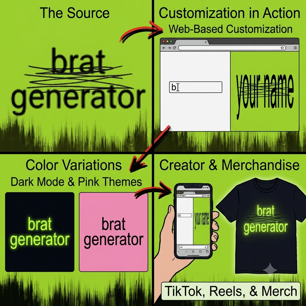 Ultimate Brat Generator Guide Create Iconic Neon-Green Brat Aesthetics Instantly!